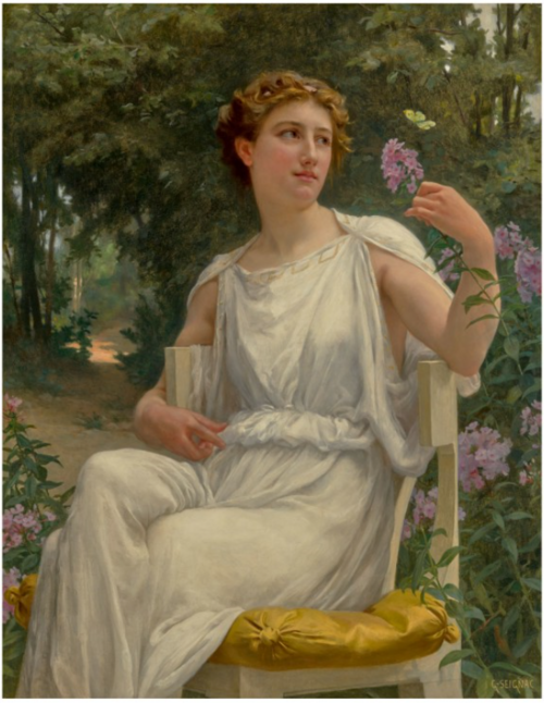 A Beauty of Nature, 1900, Guillaume Seignac