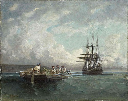 La poste aux choux, 1900, François Pierre Barry