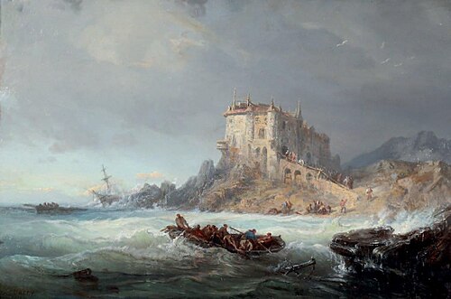 Naufrage, , François Pierre Barry