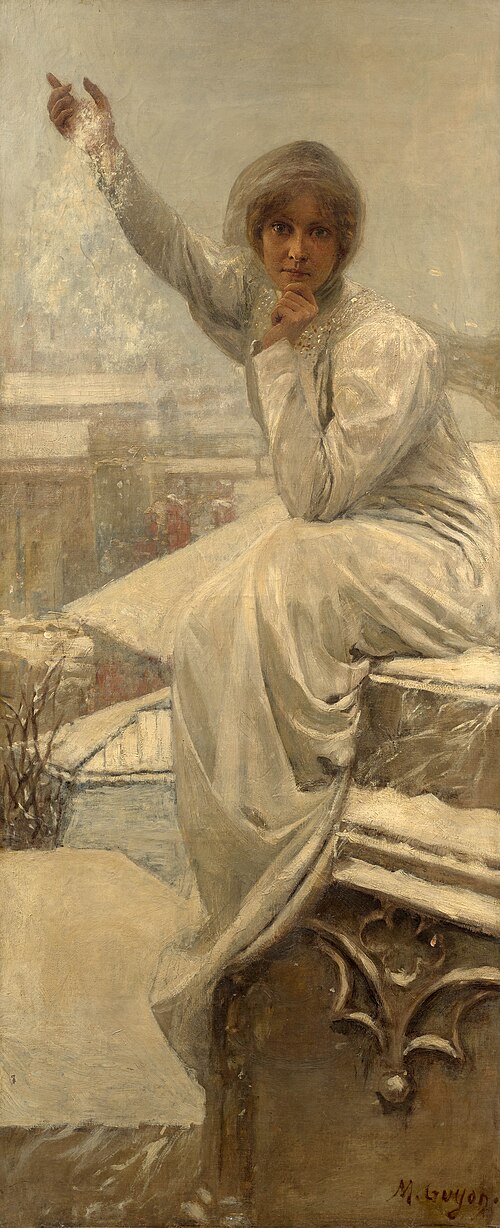 Allégorie de l’hiver, dit aussi ‘La Neige’, , Maximilienne Guyon