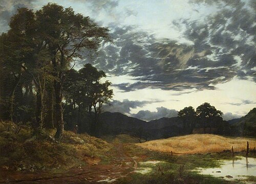 Twilight after Rain, 1864, Peter Graham