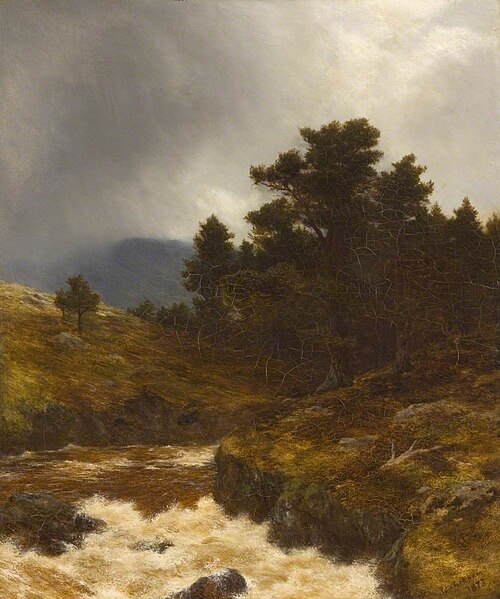 The Torrent, 1870, Peter Graham