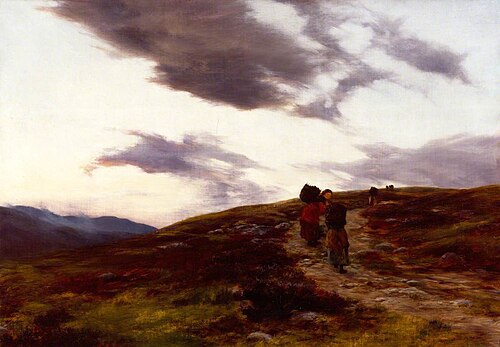 Homewards, 1882, Peter Graham
