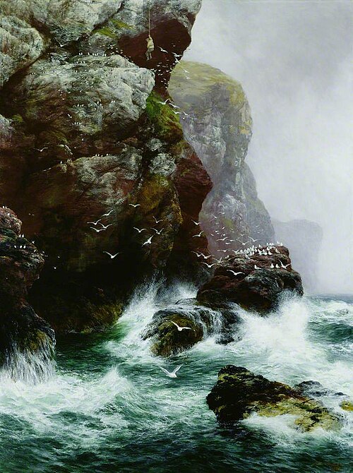 The Fowlers Crag, 1887, Peter Graham