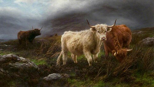 The Highland Pastures, 1897, Peter Graham