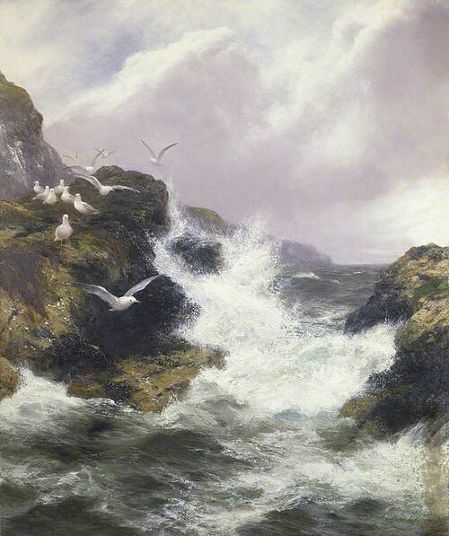 The Seabirds' Domain, 1902, Peter Graham