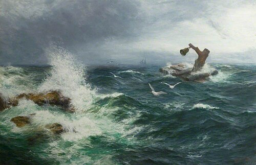 The Inchcape Rock, 1908, Peter Graham