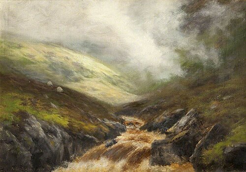 A Mountain Burn, 1910, Peter Graham