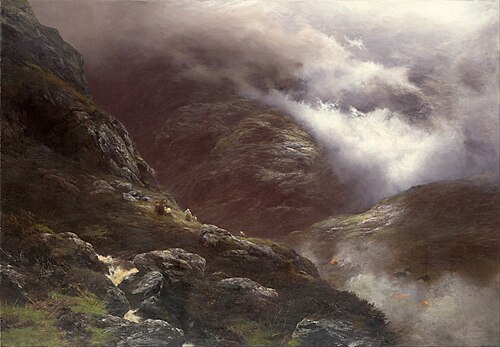 After the Massacre of Glencoe, 1889, Peter Graham