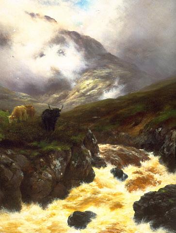 A Highland glen, 1891, Peter Graham