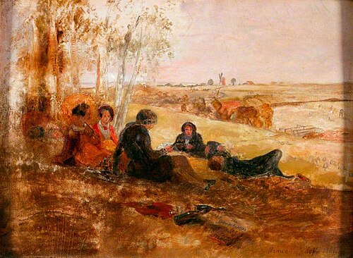 A Picnic at Hanwell, 1841, William Bell Scott