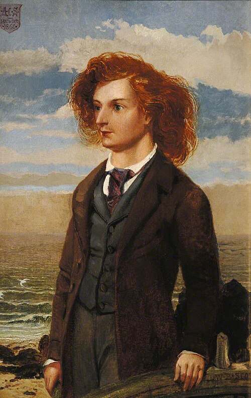 Algernon Charles Swinburne (1837–1909), Commoner (1856), Poet, 1860, William Bell Scott