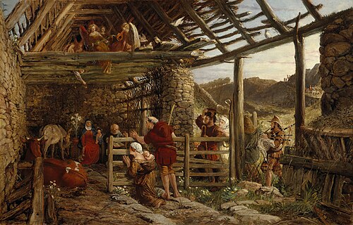 The Nativity, 1872, William Bell Scott
