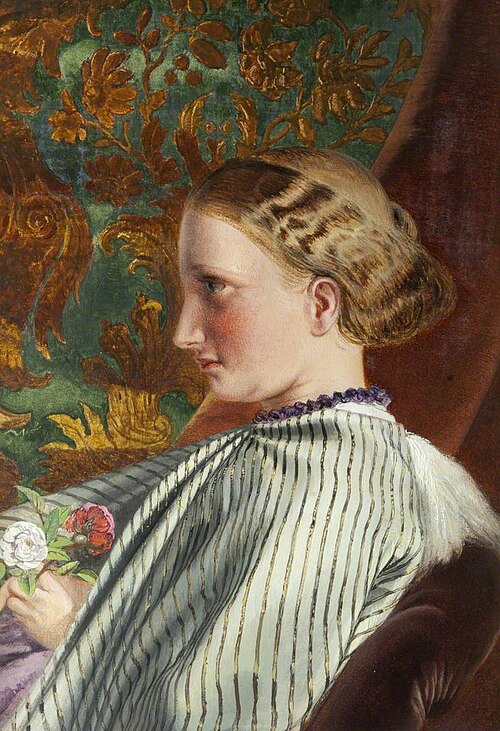 Pauline Jermyn, Lady Trevelyan (1816-1866), 1864, William Bell Scott