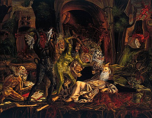 Temptation of Saint Anthony, 1494, Bernardo Parentino