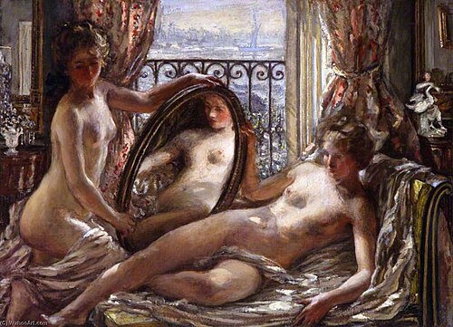 The Mirror, 1901, Philip Wilson Steer