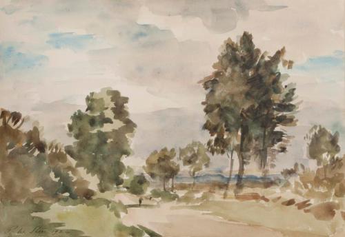 Sandy Road - Philip Wilson Steer, 1924, Philip Wilson Steer