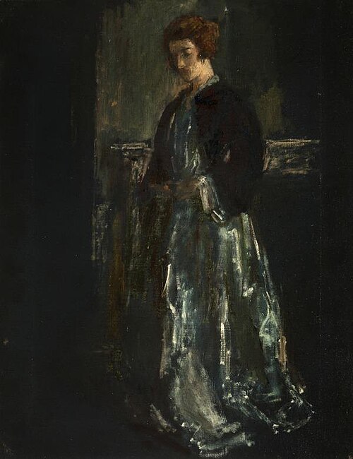The Blue Dress, 1900, Philip Wilson Steer