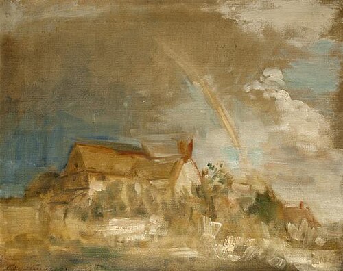 Long Crendon, 1924, Philip Wilson Steer