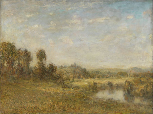 A Country Scene with Pond, , Philip Wilson Steer