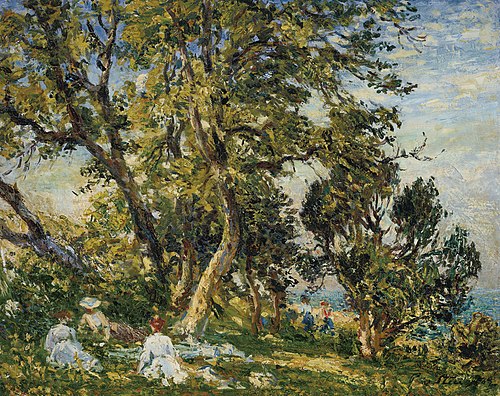 Under the Trees, 1908, Philip Wilson Steer
