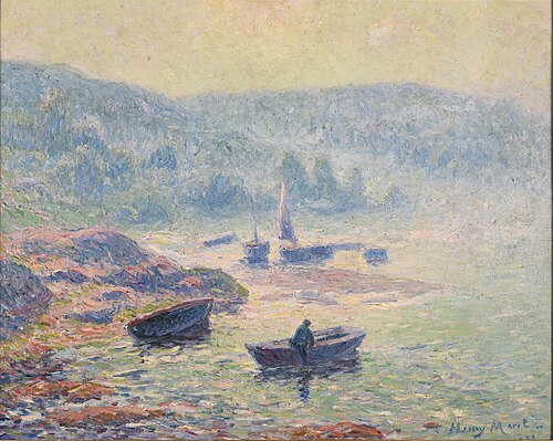 Brume sur la rivière à Pont-Aven, 1901, Henry Moret