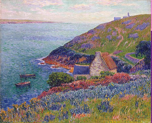 Port Manec'h, 1896, Henry Moret