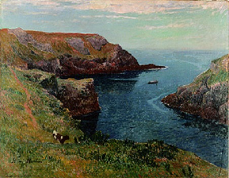 La Côte de l'île de Groix, , Henry Moret