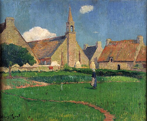 La chapelle du Pouldu, 1889, Henry Moret