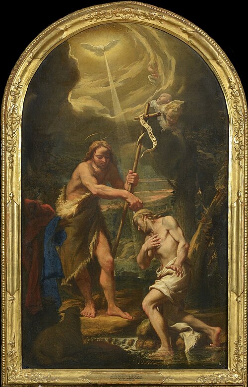 The Baptism of Christ, , Girolamo Pesci