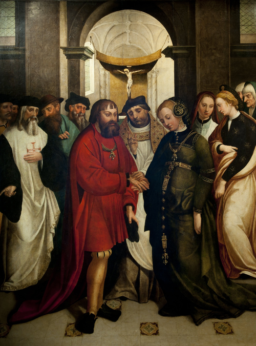 Wedding of Saint Alexis, 1541, Garcia Fernandes