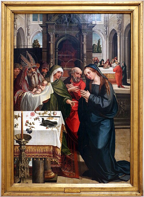 Presentation of Jesus at the Temple, 1538, Garcia Fernandes