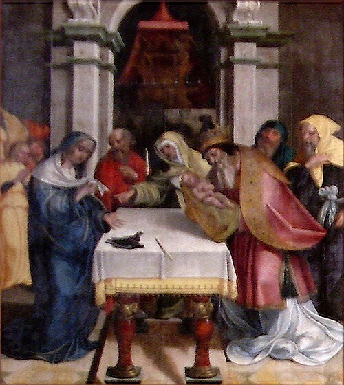 Apresentação do Menino no Templo, 1537, Garcia Fernandes
