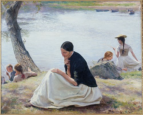 Les souvenirs, 1891, Émile Friant