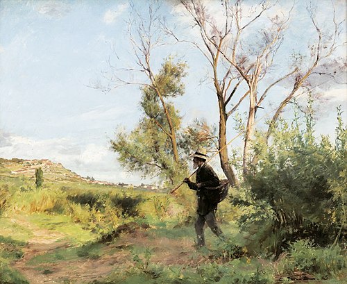 Une lisière de bois, 1885, Émile Friant