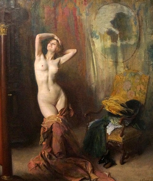 Devant la psyché, 1912, Émile Friant