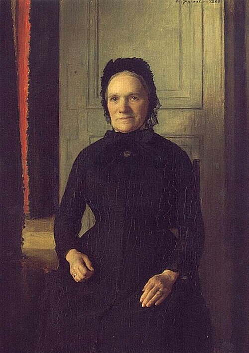 Madame Coquelin Mere, 1885, Émile Friant
