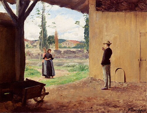 Le Printemps, 1888, Émile Friant