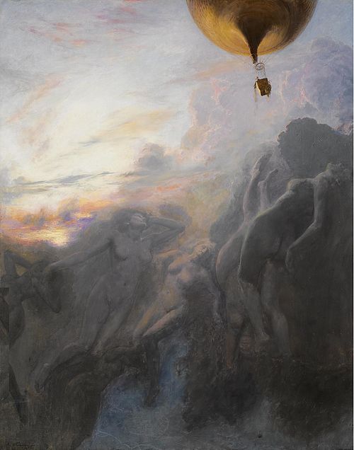 Voyage a l'Infini, 1899, Émile Friant
