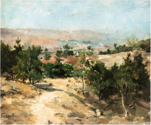 Plateau de Malzéville, 1879, Émile Friant