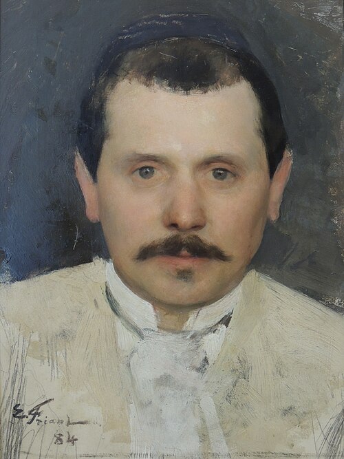 Portrait de Georges Jeanniot, 1884, Émile Friant