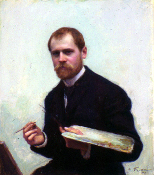 Autoportrait, 1893, Émile Friant