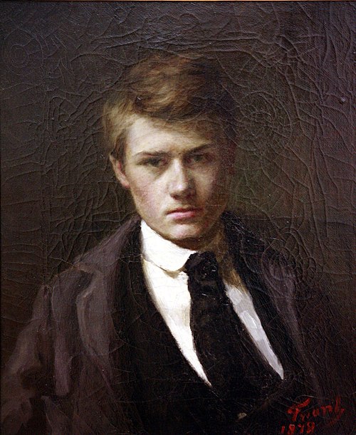 Autoportrait, 1878, Émile Friant
