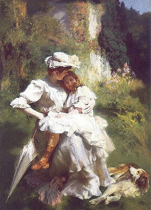 Tendresse Maternelle, 1906, Émile Friant
