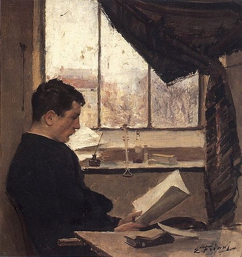 Autoportrait, dit Un étudiant, 1885, Émile Friant