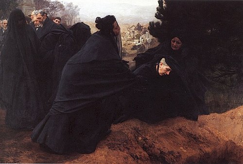 La Douleur, 1898, Émile Friant