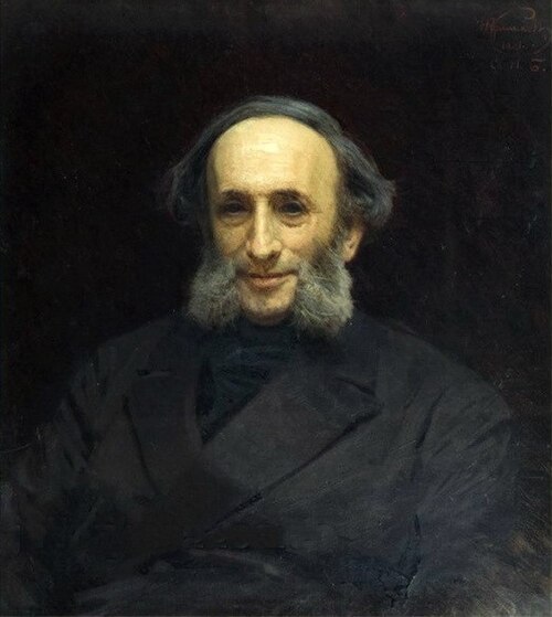 Portrait of I.K. Aivazovsky, 1881, Ivan Kramskoï