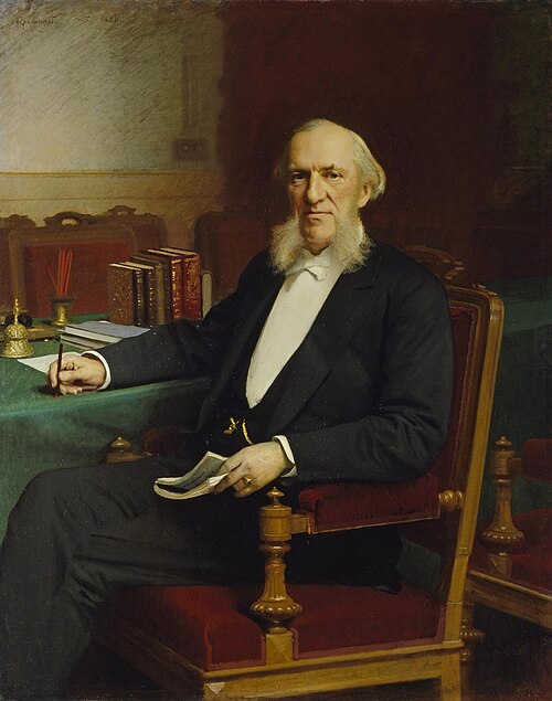 Portrait du banquier Ievguéni Lamanski, 1886, Ivan Kramskoï
