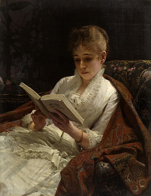 Portrait d'une femme, 1881, Ivan Kramskoï