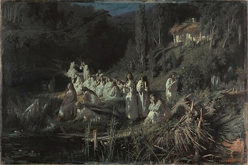 Roussalki, 1871, Ivan Kramskoï